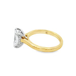 Parrys Jewellers Yellow Gold & Platinum Lab Diamond Ring