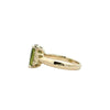 Parrys Jewellers 9ct Yellow Gold 3.1ct Peridot and Diamond Ring