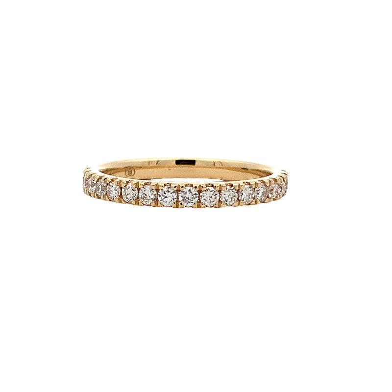 Parrrys Jewellers 18ct Yellow Gold 17rb=0.43ct GSI Diamond Set Band