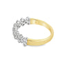 Parrys Jewellers 9ct Yellow Gold Diamond Set Ring TDW 0.60ct