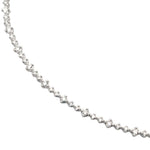 Parrys Jewellers 9ct White Gold LG 3.50ct EFVS Diamond Tennis Necklace