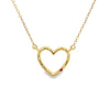 Parrys Jewellers9ct Yellow Gold Diamond Set Heart Pendant With Chain TDW 0.15ct