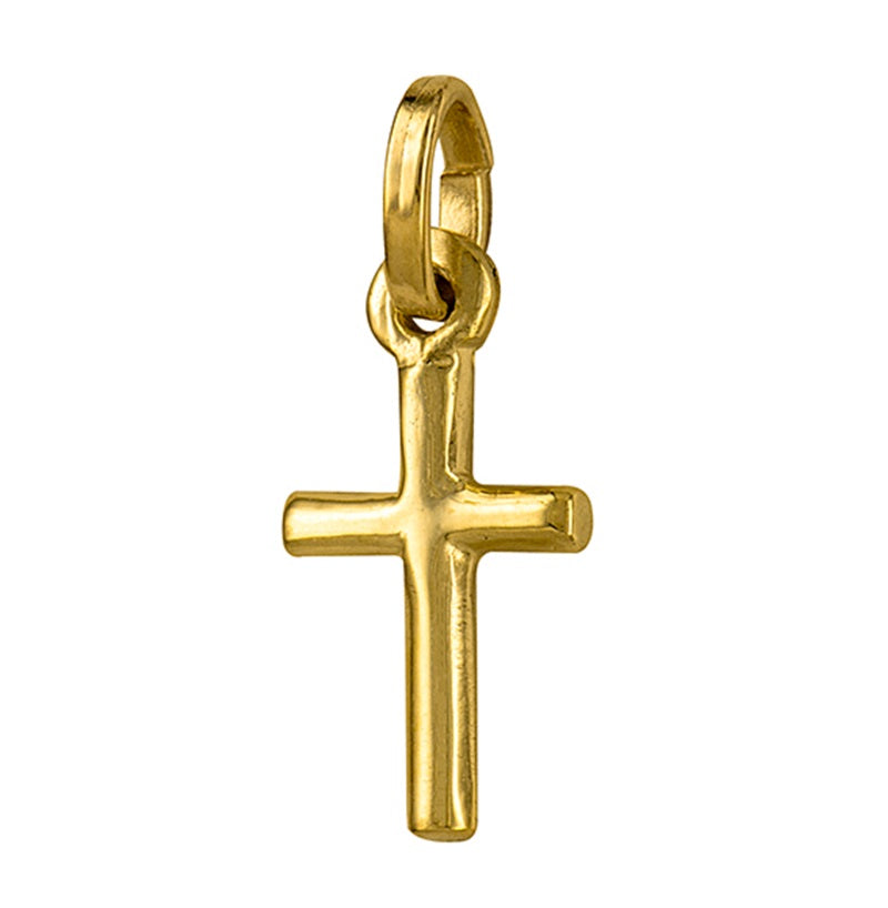 Parrys Jewellers 9ct Small Tubular Cross