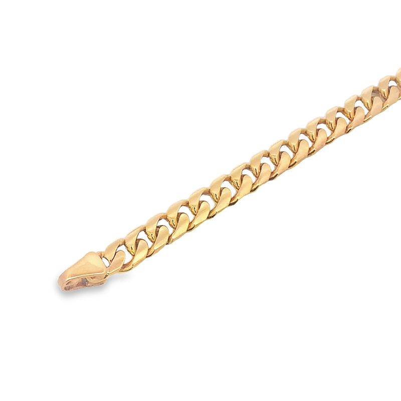 Parrys Jewellers 9ct Yellow Gold Curb Link Bracelet