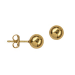 Parrys Jewellers 9ct Yellow Gold 6mm Ball Studs