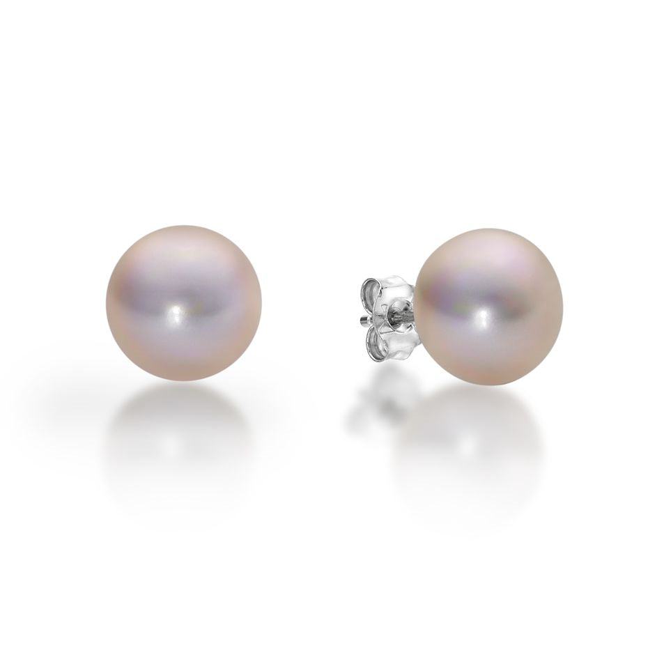 Parrys Jewellers Freshwater Pearls Nat button studs