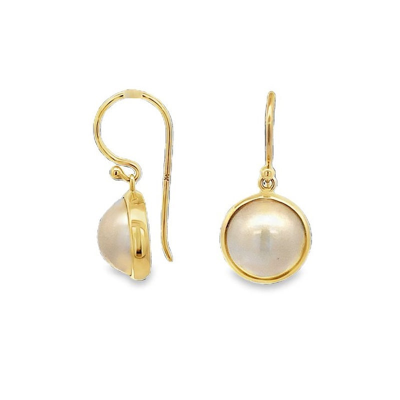 Parrys Jewellers Mabe Pearl Earrings