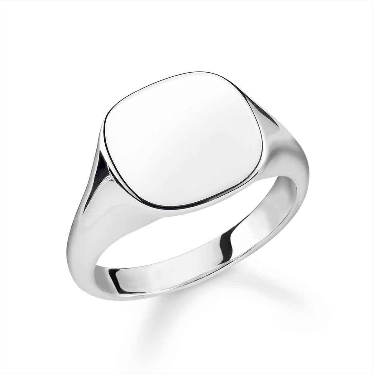 Thomas Sabo Ring "Classic" Polished Square Signet Ring