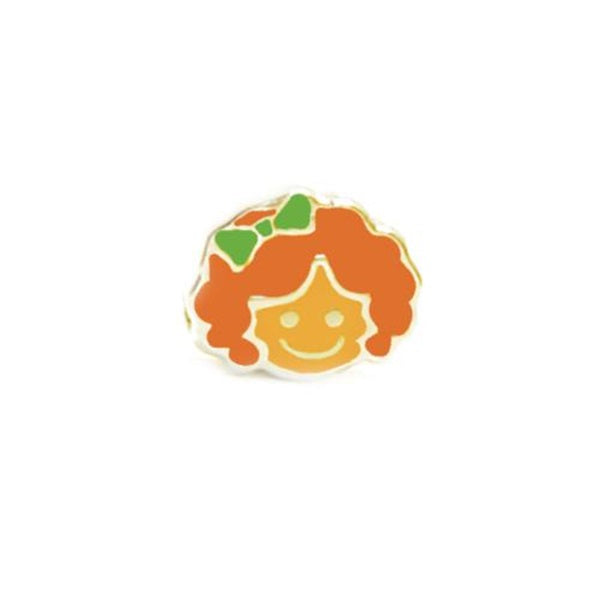 Parrys Jewellers Luvlet Orange Hair Girl Charm