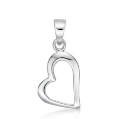 Parrys Jewellers S/S Silver Heart Pendant