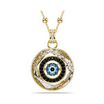 Swarovski Symbolica pendant Evil eye, Medium, Multicoloured, Gold-tone plated 5692166