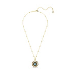 Swarovski Symbolica pendant Evil eye, Medium, Multicoloured, Gold-tone plated 5692166