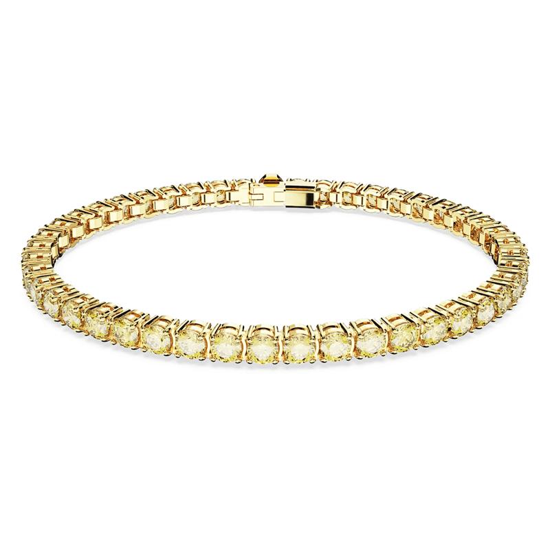 White Gold Small Edith Link Bracelet with 5 Diamond Bezel Accent for Women  | Jennifer Meyer