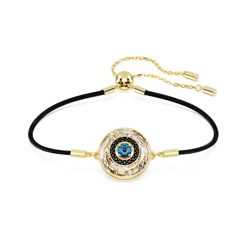 Swarovski Symbolica bracelet Evil eye, Multicoloured, Gold-tone plated 5692167