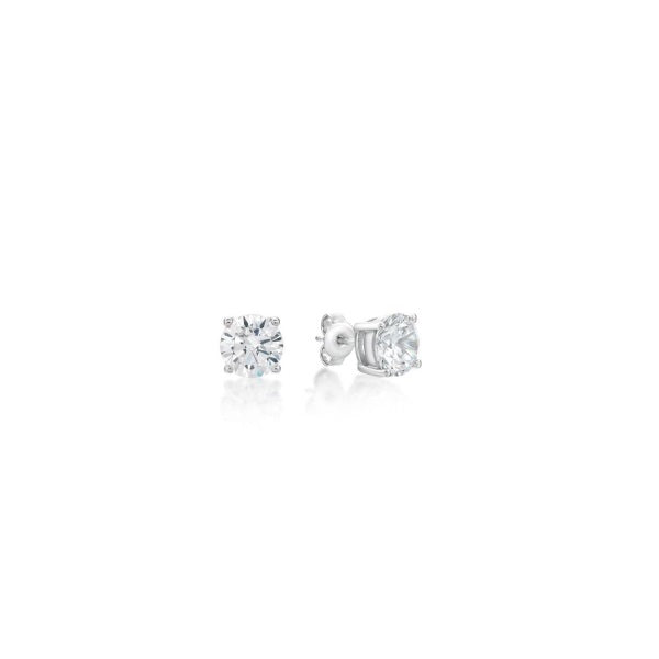 Parrys Jewellers Sterling June Birthstone CZ Claw Studs