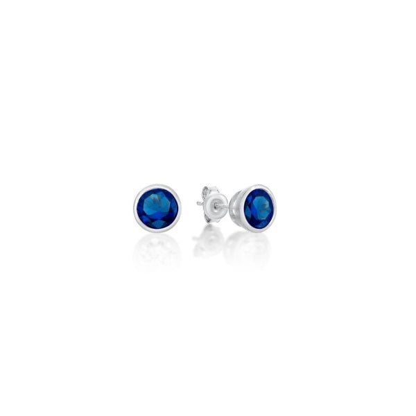 Parrys Jewellers September Birthstone Bezel Stud