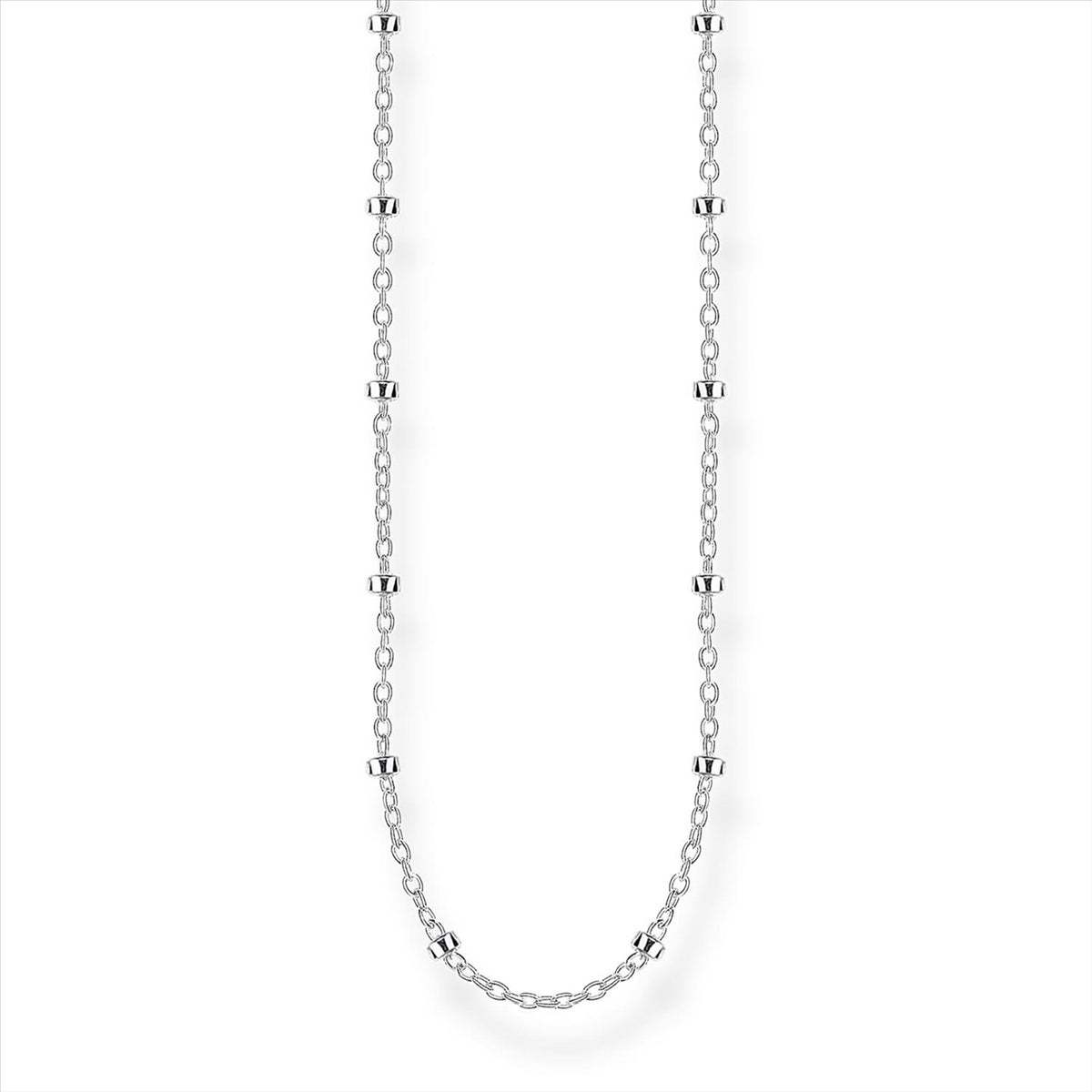 Thomas Sabo Silver Fine Ball Chain Necklace 38/40/42cm