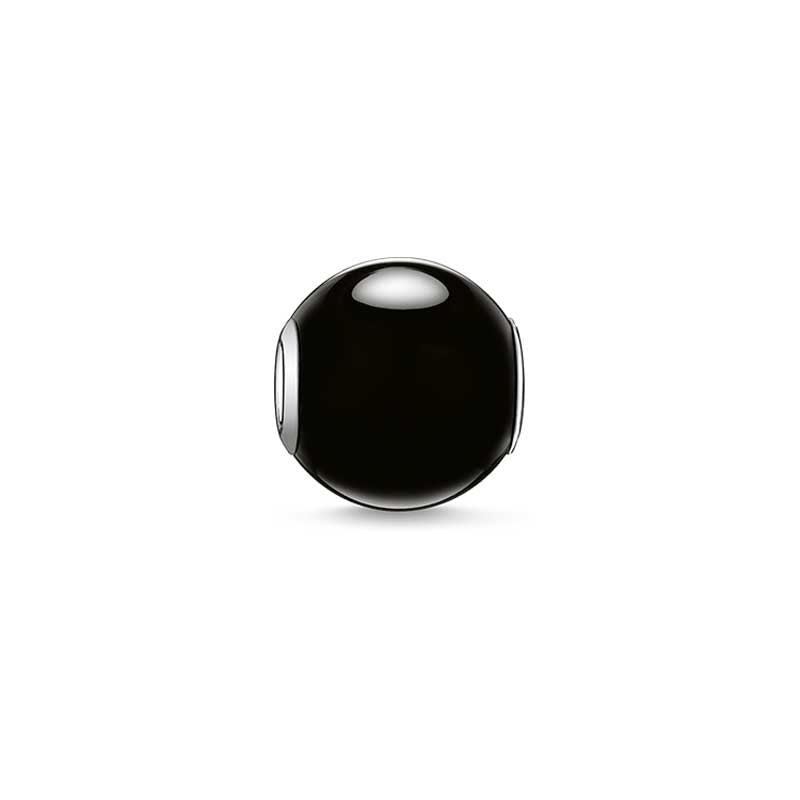 Thomas Sabo Shiny Obsidian 10mm Karma Bead TK0002