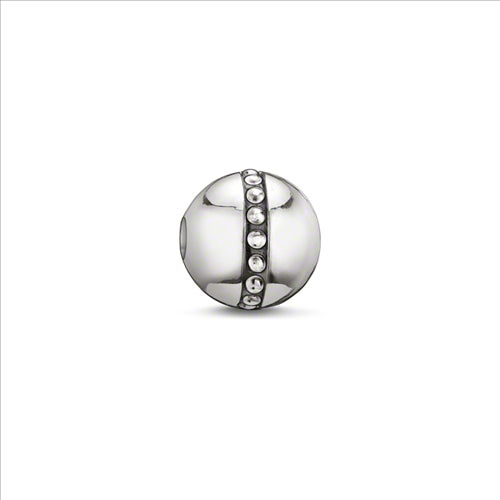 Thomas Sabo Oxidised Dotted line Karma Bead TK0050