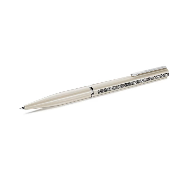 Swarovski Crystal Shimmer Glide ballpoint pen Beige, Beige lacquered, chrome plated 5707705