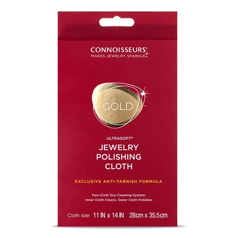 Connoisseurs Gold Jewellery Polish Cloth