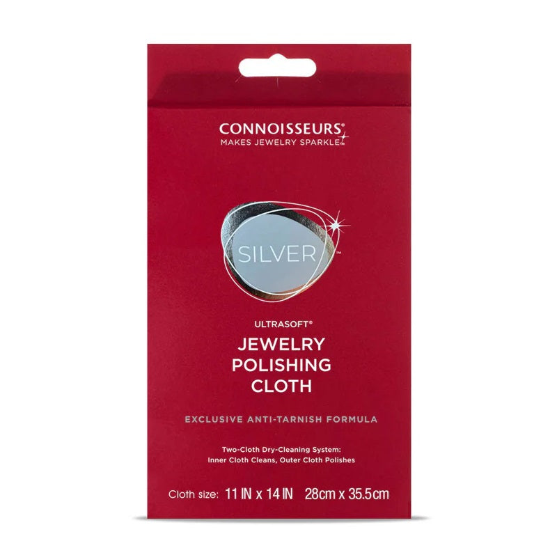 Connoisseurs Silver Jewellery Polish Cloth