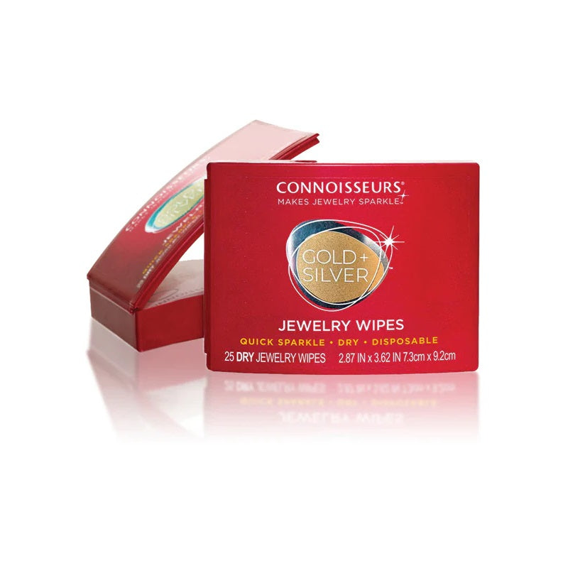 Connoisseurs Gold & Silver Jewellery Wipes